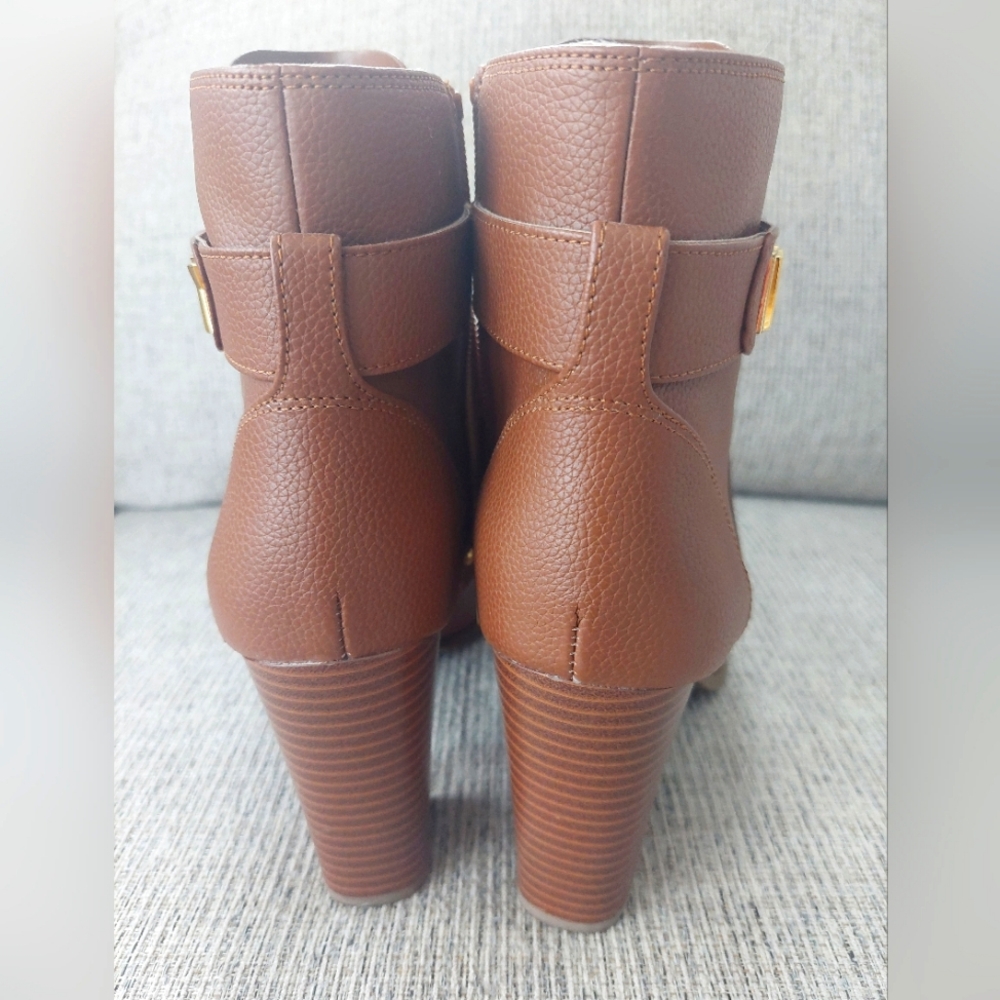 Michael Kors Brown Heeled Boots - Picture 2 of 10